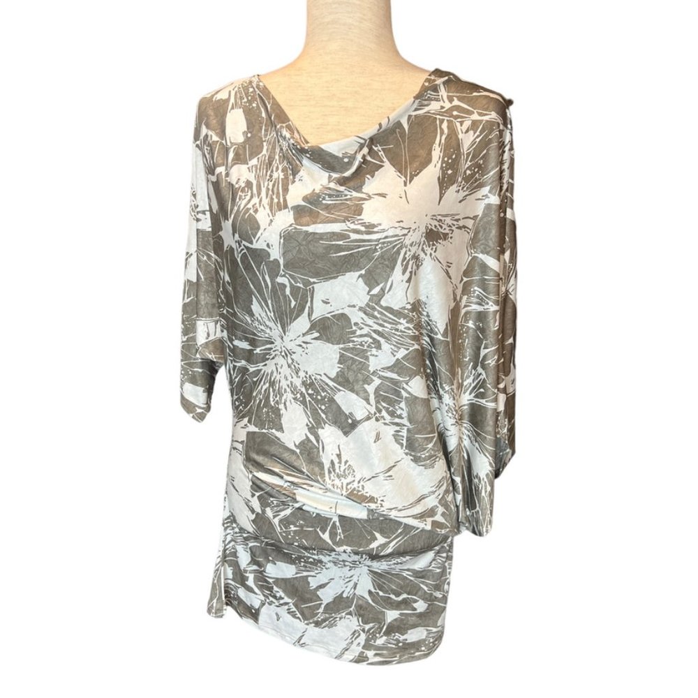 VALENTINE asymmetrical tunic Size Large EUC